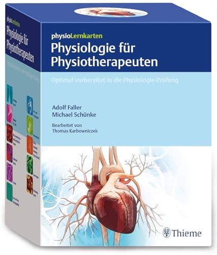 physioLernkarten - Physiologie für Physiotherapeuten: Optimal vorbereitet in die Physiologie-Prüfung