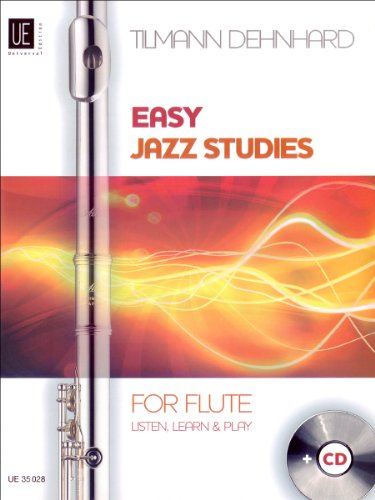Easy Jazz Studies: 10 leichte Spielstücke. für Flöte mit CD. Ausgabe mit CD.