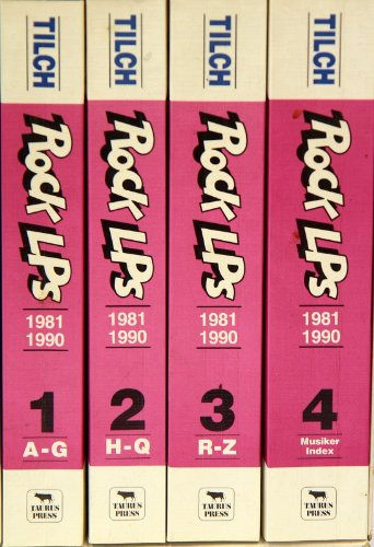 Rock-LPs, 8 Bde., 1981-1990, 4 Bde.