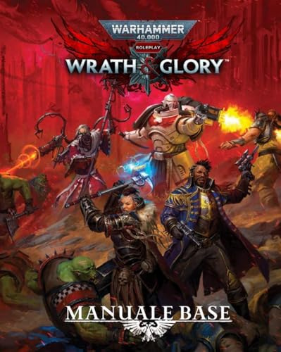 Wrath & Glory Warhammer 40000 Handbuch Basis auf Italienisch Rollenspiel