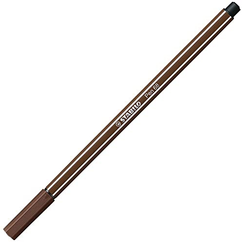 Premium-Filzstift - STABILO Pen 68 - Einzelstift - braun