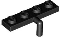 LEGO City - 8 seltene Kupplungen Anhängerkupplung Segelhalter für Piratenschiffe Segelschiffe in schwarz - 3184