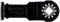 Bosch Professional 1x Lame plongeante BIM AIZ 32 BSPB (pour bois durs, 50 x 32 mm, Accessoire Outil multifonction) Noir