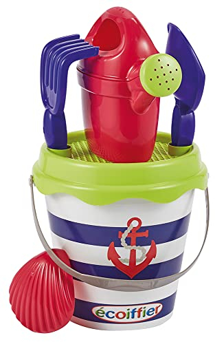 Ecoiffier 230 Seaside Kit Eimer und Tools 16 cm Naval Thema