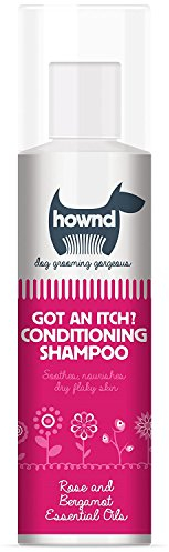 HOWND Got An Itch Hundeshampoo für juckende Haut - Hundeshampoo für empfindliche Haut - Hundeshampoo und Conditioner - Haferflocken-Hundeshampoo - Hundeshampoo für müffelnde Hunde, 250 ml