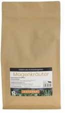 NATUSAT Kräutermischung Magenkräuter - Für Pferde | Verdauungsunterstützung | Mit Kamille, Pfefferminze, Fenchel UVM. (1000 g)