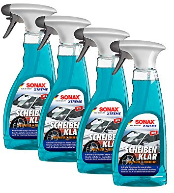 SONAX 4X 02382410 Xtreme ScheibenKlar ScheibenReiniger 500ml