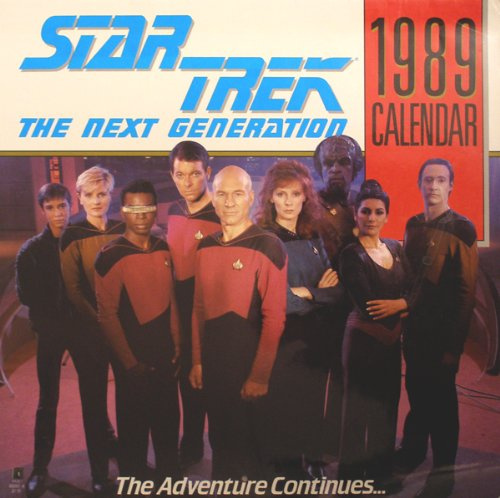 STAR TREK THE NEXT GENERATION CALENDAR