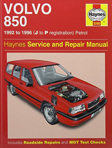Volvo 850 Service and Repair Manual (Haynes Service and Repair Manuals)