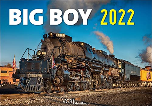 Kalender: Big Boy 2022. Meisterfotos im Großformat der US-Kultlok.