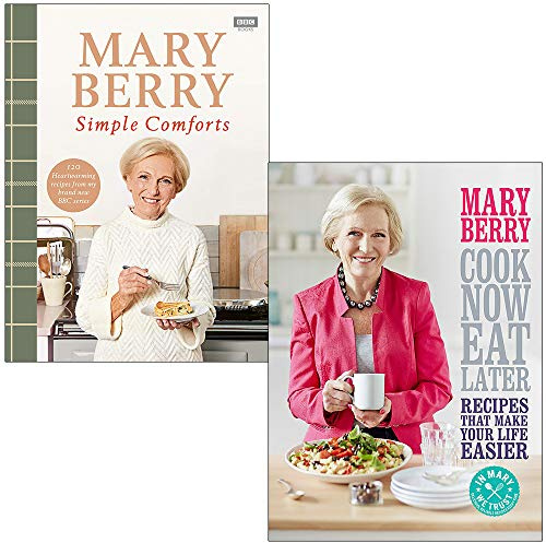 Mary Berry's Simple Comforts & Cook Now Eat Later By Mary Berry 2 Books Collection Set