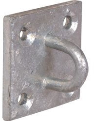 Chain Plate Staple Galvanised