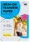 PPD 20 x A4 Inkjet Premium Transferpapier für helles Textil, Bügeleisen und Transferpresse PPD-1-20