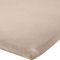 Erwin Müller Topper-Spannbettlaken Freising Elasthan-Jersey-Stretch - beige Größe 180x200 cm - 200x220 cm - dehnbar, antipilling, bügelfrei, Rundumgummi