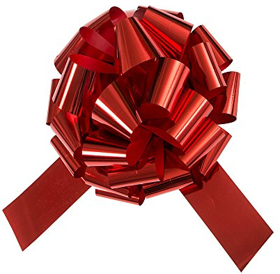Unique Party Supplies 63603 Riesige rote Autoschleife - 45 cm