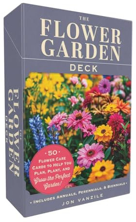 The Flower Garden Deck: 50 Flower Care Cards to Help You Plan, Plant, and Grow the Perfect Garden!