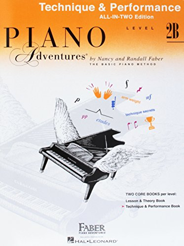 Piano Adventures All-In-Two Level 2B Tech. & Perf.. Technique & Performance - Anglicised Edition
