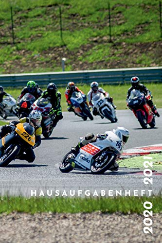Hausaufgabenheft 2020 / 2021: Kalender September 2020 bis August 2021, Wochenplaner 1 Woche auf 2 Seiten, Schulaufgabentermine, Notenübersicht auf 2 Seiten, Notizen, ca. 15x21 cm