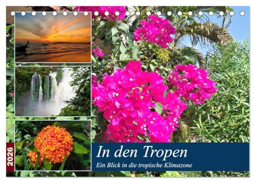 In den Tropen - Ein Blick in die tropische Klimazone (Tischkalender 2026 DIN A5 quer), CALVENDO Monatskalender: Die Tropen begeistern durch eine ... faszinierende Pflanzenwelt. (CALVENDO Natur)