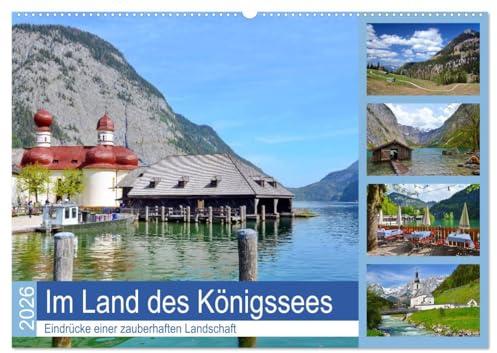 Im Land des Königssees (Wandkalender 2026 DIN A2 quer), CALVENDO Monatskalender: Lanschaften im Umkreis des Königssees (CALVENDO Orte)