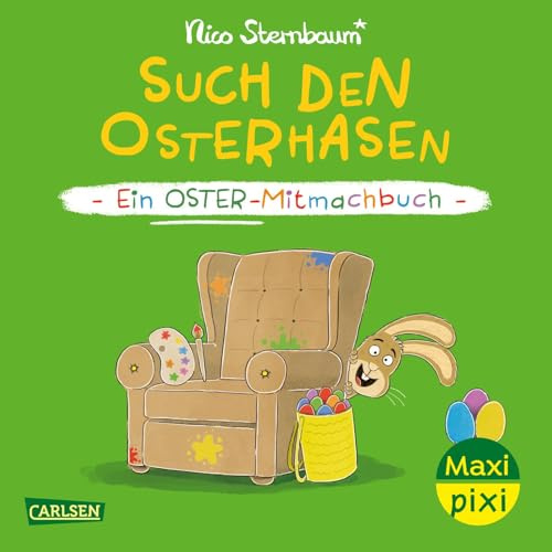 Maxi Pixi 492: VE 5: Such den Osterhasen (5 Exemplare): Minibuch ab 3 Jahren zum Mitmachen für die Osterzeit (492)