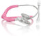 MDF Instruments MDF747XP-01 Acoustica® Deluxe, Fonendoscopio ligero de doble cabeza - Garantía de por vida & Programa-piezas-gratuitas-de-por-vida, Rosa