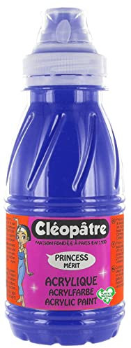 CLEOPATRE - PAM250-3 - Peinture Acrylique Princess Merit - Bleu outremer - Flacon 250 ml