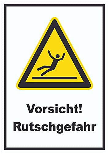 HB-Druck Vorsicht Rutschgefahr Schild A3 (297x420mm)