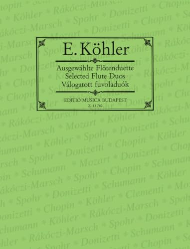 Ausgewählte Flötenduos. Flöte Ensemble.