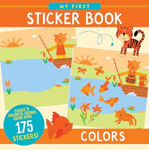 My First Sticker Book - Colors (175 Stickers)