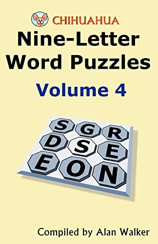Chihuahua Nine-Letter Word Puzzles Volume 4