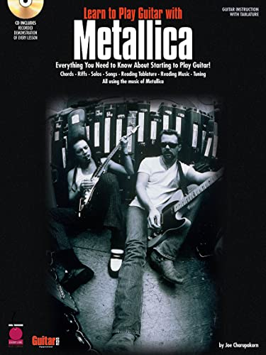 Metallica Learn To Play Guitar With Bk/Cd: Noten, CD für Gitarre (Cherry Lane)