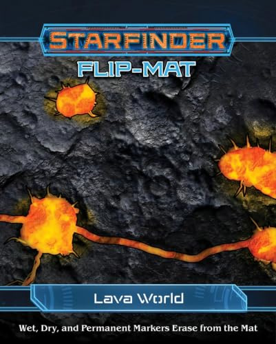 STARFINDER RPG FLIP-MAT LAVA WORLD