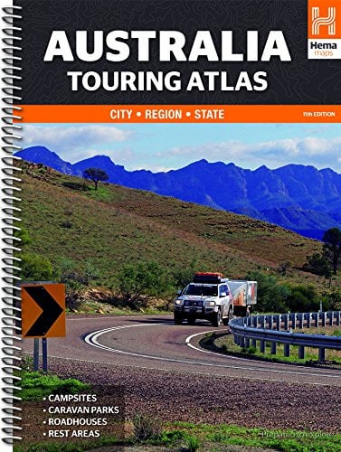 Australia touring atlas A4