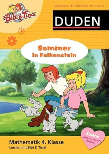 Mathematik 4. Klasse - Bibi & Tina - Sommer in Falkenstein: Mit vielen Bibi und Tina-Illustrationen, ausführlichen Lösungen und Minilexikon.