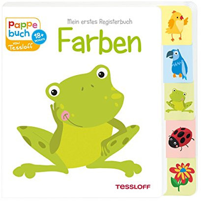 Mein erstes Registerbuch Farben (Bilderbuch ab 18 Monate)