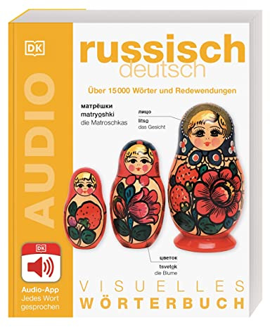 Visuelles Wörterbuch Russisch Deutsch: Mit Audio-App - Jedes Wort gesprochen