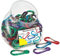 Master Lock Carabiner Hooks Bowl of 100 Pieces - Assorted Colours