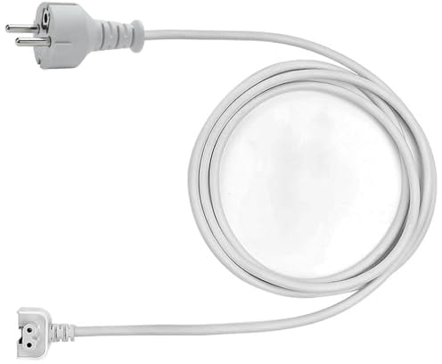 LEAGY Power Adapter Extension Cable Wall Cord 6ft, Mac Book Charger Extension Cord, Compatible Apple iBook MacBook Pro/Air Mac Book Power Adapter 45W, 60W, 85W MagSafe 1 or MagSafe 2