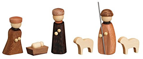 Christi Geburt, 6-teilig, 7 cm, NEUHEIT 2016