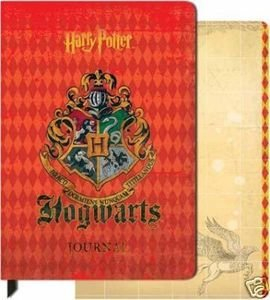 Harry Potter Hogwart's Crest School Journal Diary Blank Book