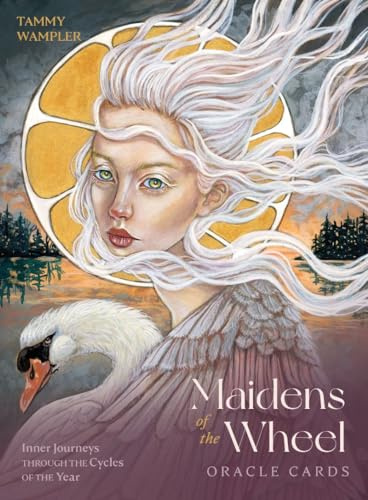 Maidens of the Wheel Oracle Cards: Inner Journeys Through the Cycles of the Year - 45 cards & 120pp guidebook