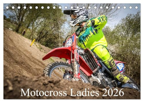 Motocross Ladies 2026 (Tischkalender 2026 DIN A5 quer), CALVENDO Monatskalender: Ladies auf Ihren MX-Bikes (CALVENDO Sport)