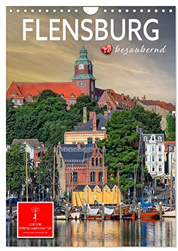 Flensburg - so bezaubernd (Wandkalender 2026 DIN A4 hoch), CALVENDO Monatskalender: Flensburg, wunderschöne Hafenstadt an der Förde. (CALVENDO Orte)