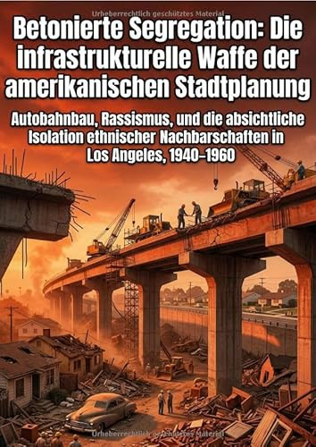 Betonierte Segregation: Die infrastrukturelle Waffe der amerikanischen Stadtplanung: Autobahnbau, Rassismus, und die absichtliche Isolation ethnischer Nachbarschaften in Los Angeles, 1940–1960