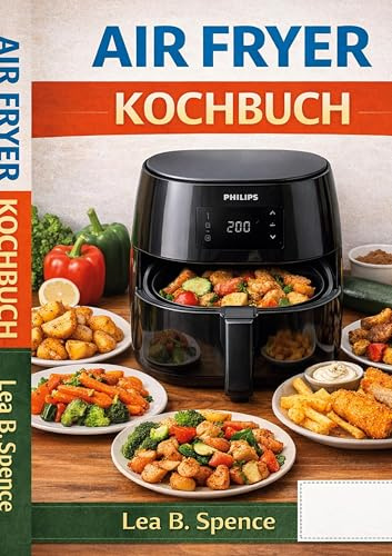 Heißluftfritteuse KOCHBUCH: Einfache Alltagsrezepte, klare Anleitungen zur Zubereitung von Mahlzeiten, praktische Tipps für gesündere Gerichte mit modernen Küchengeräten