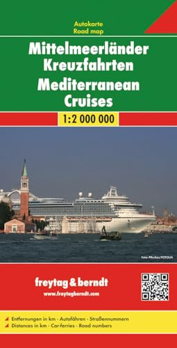 Mediterranean Cruises f&b r/v - 1/2M: Regiokaart 1:2 000 000