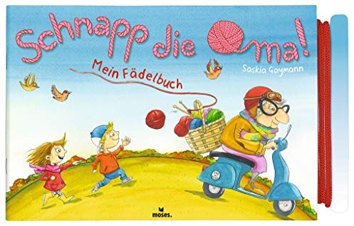 Mein Fädelbuch - Schnapp die Oma! | Ein interaktives Pappbuch | Für Kinder ab 3 Jahren