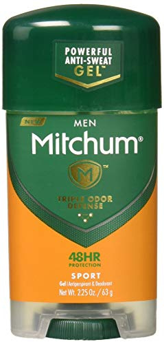 Mitchum Clear Gel Antiperspirant & Deodorant for Men-Super Sport-2.25 oz, 2 pk by Mitchum