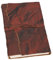 Gusti Buch Leder - Alice Notizblock Notizbuch DIN A5 Braun Leder